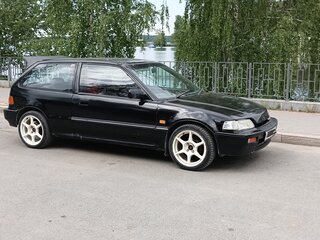 1988 Honda Civic IV, чёрный, 320000 рублей, вид 1