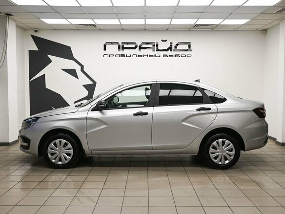 2024 Lada (ВАЗ) Vesta I Рестайлинг (NG), серый, 1240000 рублей - вид 4