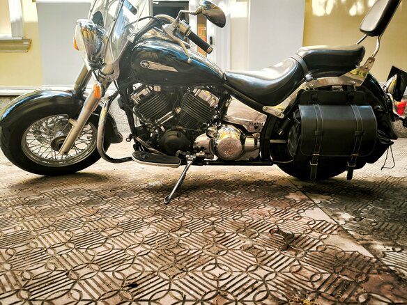2004 Yamaha XVS400 Drag Star, чёрный, 450000 рублей - вид 13