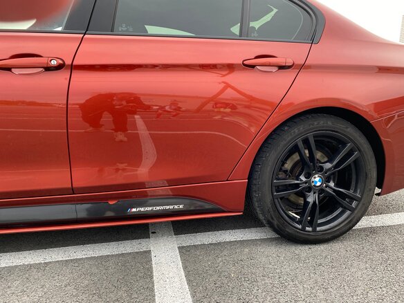 2018 BMW 3 серии 320i xDrive VI (F3x) Рестайлинг, оранжевый, 2950000 рублей - вид 19