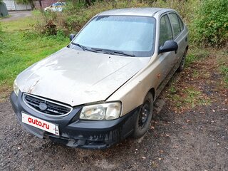 2006 Hyundai Accent ТагАЗ II, бежевый, 190000 рублей, вид 4