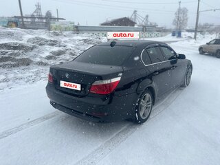 2005 BMW 5 серии 525i V (E60/E61), чёрный, 1300000 рублей, вид 3