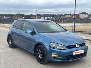 2014 Volkswagen Golf VII, голубой, 1230000 рублей, вид 3