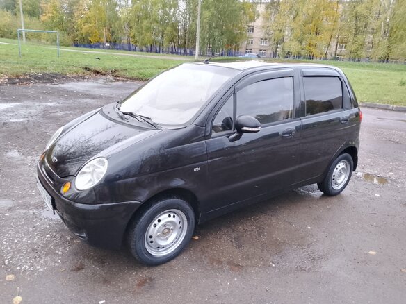 2012 Daewoo Matiz I Рестайлинг, чёрный, 215000 рублей - вид 1