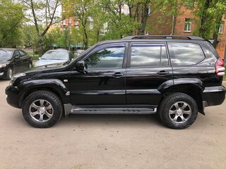 2008 Toyota Land Cruiser Prado 4-speed 120 Series Рестайлинг, чёрный, 2550000 рублей, вид 5