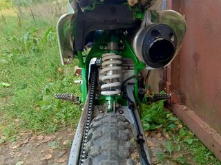 2021 Motoland CRF125, зелёный, 70000 рублей, вид 1
