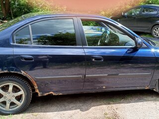 2005 Hyundai Elantra III (XD2) Рестайлинг, синий, 250000 рублей, вид 2