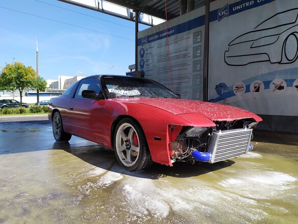1990 Nissan 200SX S13, пурпурный, 1600000 рублей - вид 5