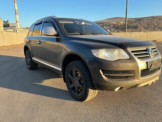 2008 Volkswagen Touareg I Рестайлинг, серый, 1300000 рублей, вид 1
