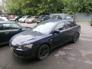 2008 Mitsubishi Lancer X, синий, 749000 рублей, вид 2