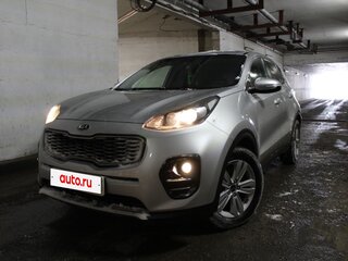 2017 Kia Sportage IV, серебристый, 2100000 рублей, вид 3