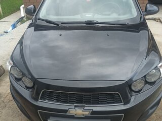 2014 Chevrolet Aveo II, чёрный, 774000 рублей, вид 2