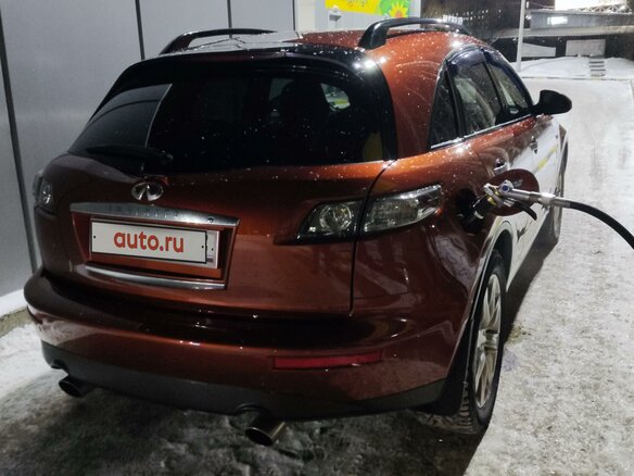 2008 Infiniti FX35 I (S50) Рестайлинг, оранжевый, 1010000 рублей - вид 17