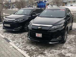 2017 Toyota Harrier III (XU60), чёрный, 2960000 рублей, вид 2