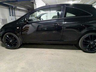 2011 Opel Corsa D Рестайлинг II, чёрный, 650000 рублей, вид 3
