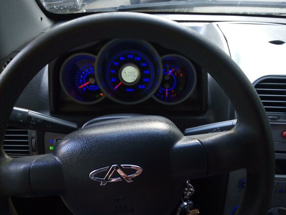 2008 Chery Kimo (A1), оранжевый - вид 5