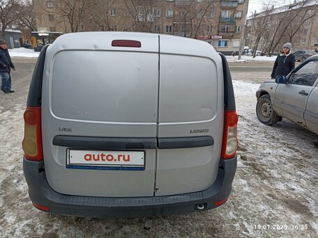 2014 LADA (ВАЗ) Largus, серебристый, 700000 рублей, вид 4