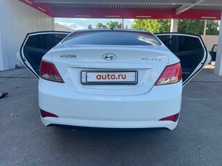 2016 Hyundai Solaris I Рестайлинг, белый, 1250000 рублей, вид 5