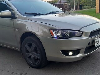 2007 Mitsubishi Lancer X, бежевый, 490000 рублей, вид 4