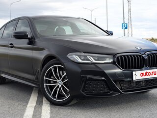 2021 BMW 5 серии 520d xDrive VII (G30/G31/G38) Рестайлинг, чёрный, 4000000 рублей, вид 2