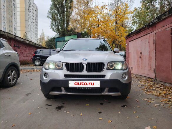 2008 BMW X3 20d I (E83) Рестайлинг, серебристый, 870000 рублей