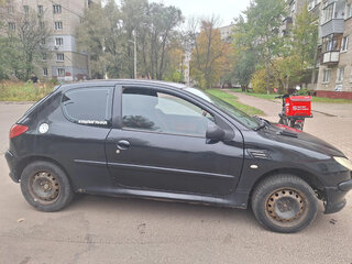 2007 Peugeot 206, чёрный, 150000 рублей, вид 3