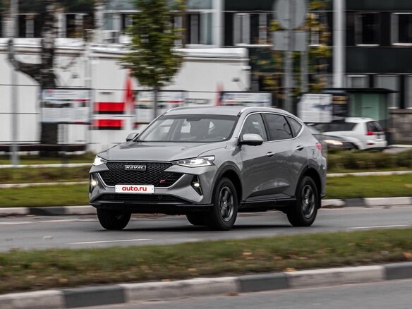 2022 Haval F7 I Рестайлинг, серый, 2150000 рублей - вид 2