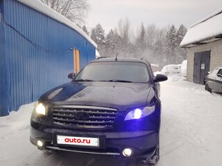 2007 Infiniti FX35 I (S50) Рестайлинг, чёрный, 970000 рублей, вид 2