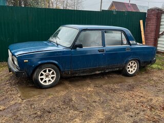 2004 Lada (ВАЗ) 2107, синий, 45000 рублей, вид 5