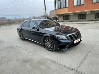 2014 Mercedes-Benz S-Класс 500 Long VI (W222, C217), чёрный, 4150000 рублей, вид 2