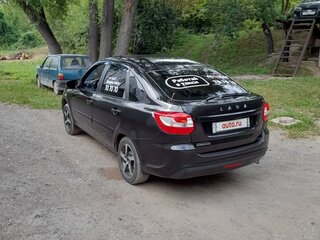 2018 Lada (ВАЗ) Granta I Рестайлинг, чёрный, 700000 рублей, вид 5