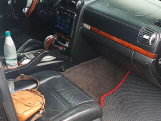 2007 Porsche Cayenne S I Рестайлинг (957), чёрный, 1050000 рублей, вид 5