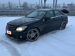 2007 Mercedes-Benz C-Класс 280 III (W204), чёрный, 1100000 рублей, вид 1