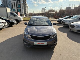 2016 Kia Rio III Рестайлинг, серый, 1130000 рублей, вид 1