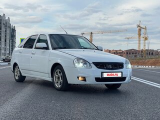 2011 Lada (ВАЗ) Priora I, белый, 220000 рублей, вид 4