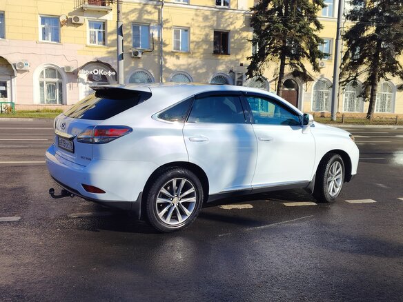 2012 Lexus RX 350 III Рестайлинг, белый, 2395000 рублей - вид 10