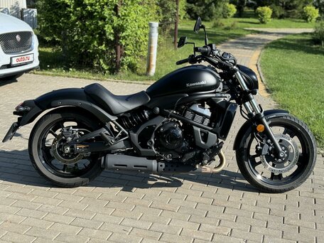 2021 Kawasaki EN650 Vulcan S, чёрный, 1040000 рублей, вид 4