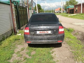 2017 Lada (ВАЗ) Priora I Рестайлинг, чёрный, 695000 рублей, вид 3