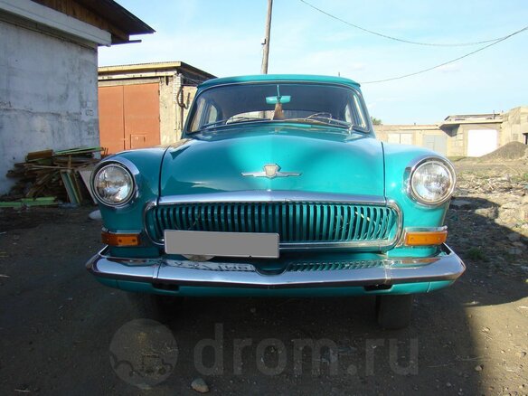 1962 ГАЗ 21 «Волга» 21Л, зелёный, 500000 рублей