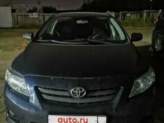 2007 Toyota Corolla X (E140, E150), синий, 450000 рублей, вид 2