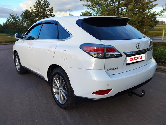 2012 Lexus RX 350 III Рестайлинг, белый, 2395000 рублей - вид 5