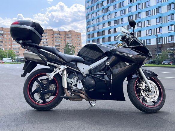2006 Honda VFR 800, чёрный, 475000 рублей - вид 8