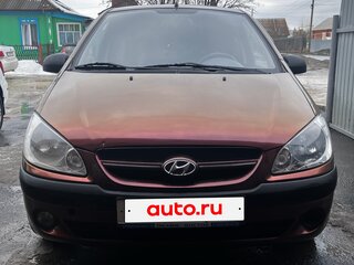 2008 Hyundai Getz I Рестайлинг, красный, 550000 рублей, вид 2