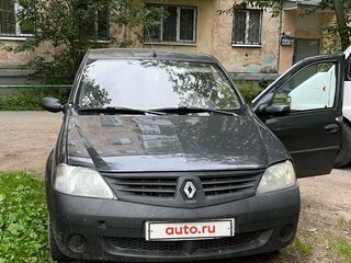 2008 Renault Logan I, серый, 420000 рублей, вид 1