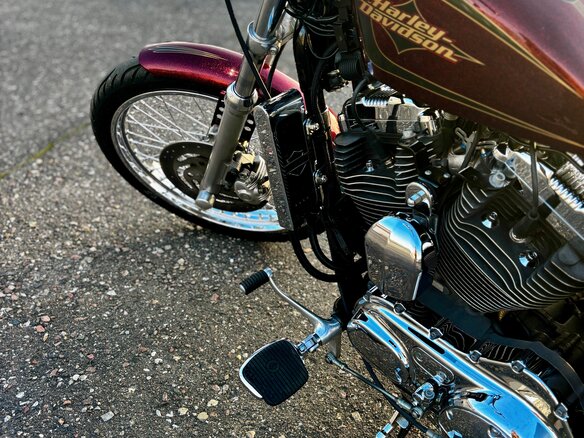 2012 Harley-Davidson Sportster 1200, красный, 660000 рублей - вид 8