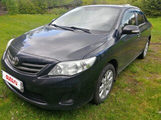 2012 Toyota Corolla X (E140, E150) Рестайлинг, чёрный, 800000 рублей, вид 1