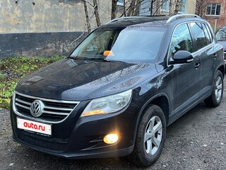 2009 Volkswagen Tiguan I, чёрный, 850000 рублей, вид 1