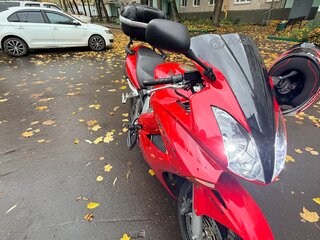 2003 Honda VFR 800, красный, 650000 рублей, вид 4