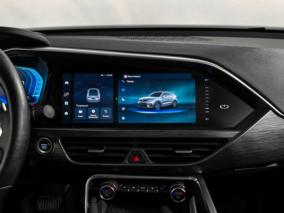 2023 Geely Tugella I Рестайлинг, чёрный - вид 19