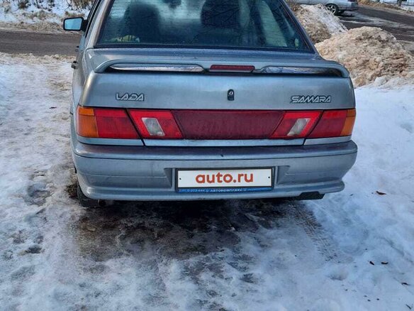 2011 Lada (ВАЗ) 2115, серый, 190000 рублей - вид 5